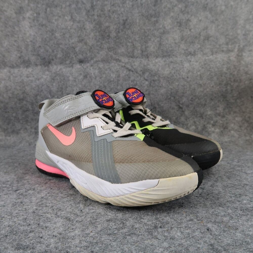 Nike Shoes Kids 3 Athletic Sneaker Space Jam Lebron 18 Bugs vs Marvin Basketball